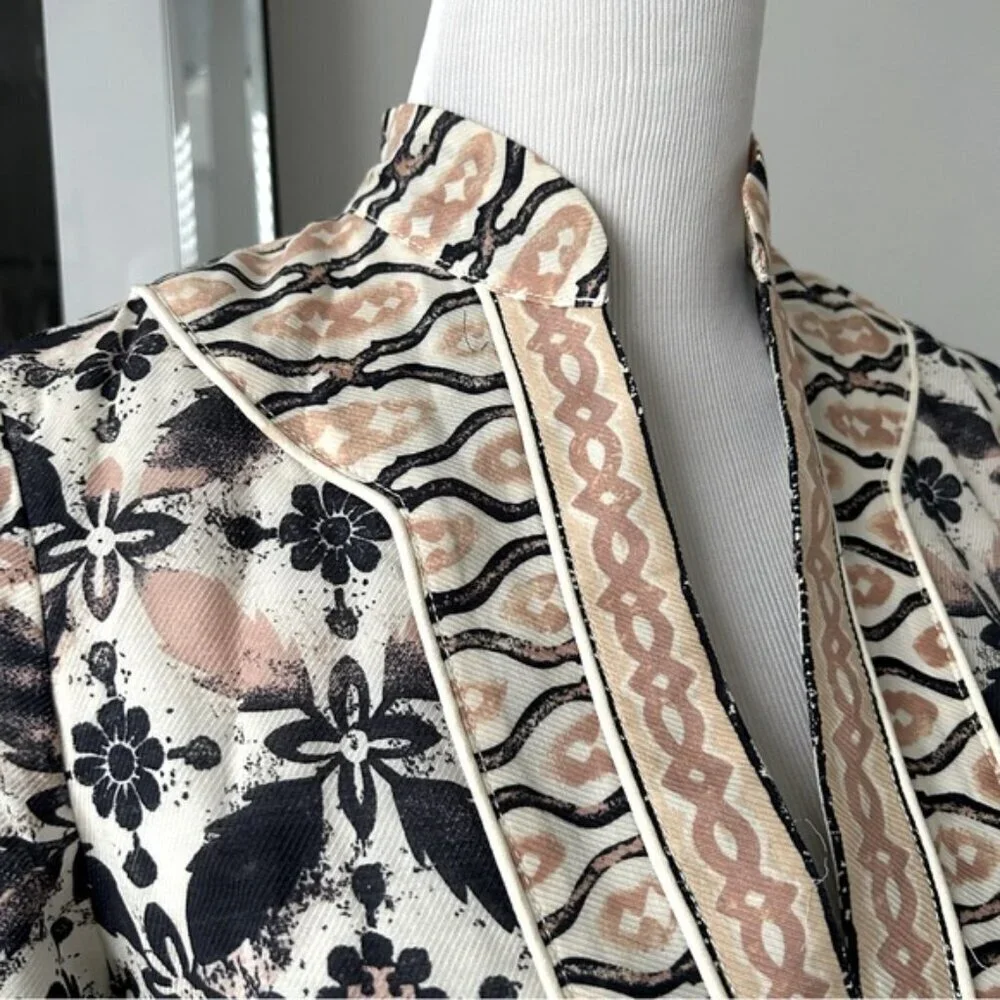 Tory Burch Wool and Silk Blend Tunic (c)